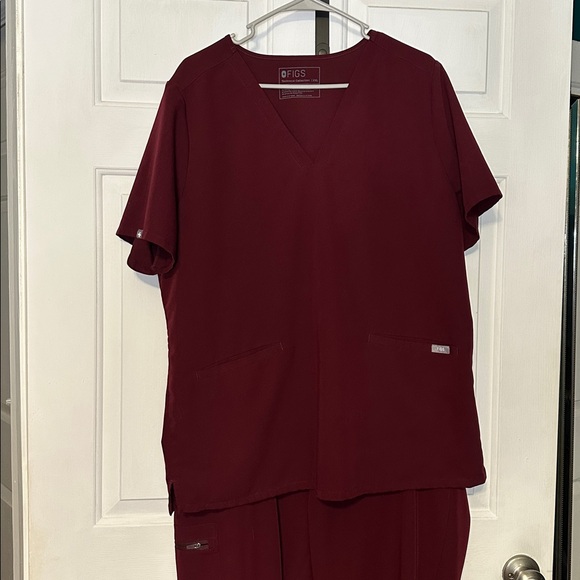 Figs Other - Figs Burgundy Scrub Set XXL